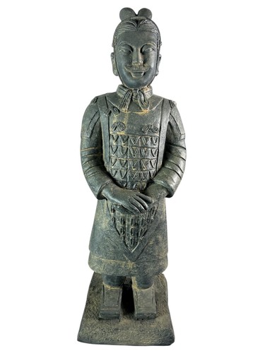 Standing warrior resin - warrior,