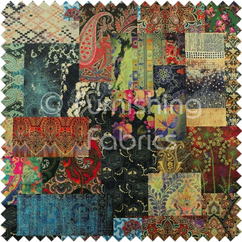 Modern printed velvet - modern,