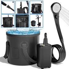 Portable Camping Shower USB Rechargeable Electric Shower Pump for Garden Outdoor