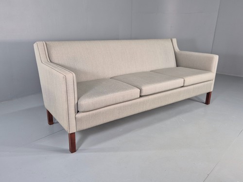 Vintage danish seat sofa 60s - 3,