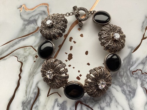 Vintage black onyx - onyx, ,