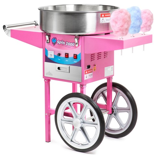 Cotton candy machine cart - candy, and
