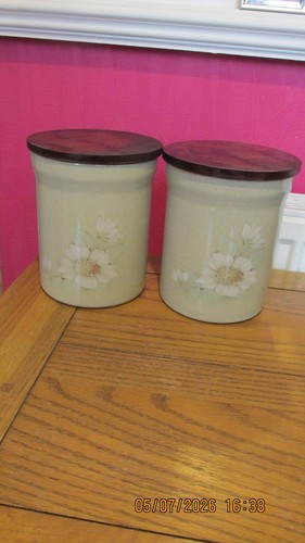 Vintage denby daybreak storage - denby,