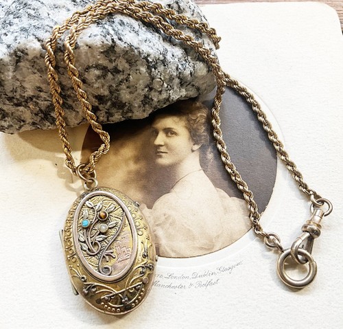 Antique victorian gold filled - victorian,
