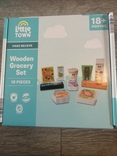 Littletown Wooden Grocery Set