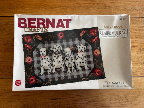 Bernat latch hook rug - bernat,