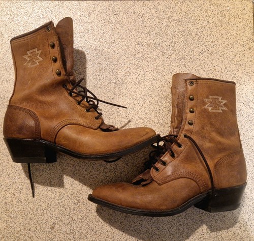 Vintage abilene lace roper - vintage, up