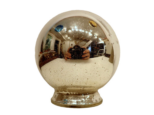 Witch gazing ball antique 19th - ball,