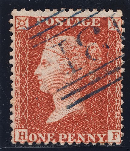 1856 penny red spec c8ub - red,