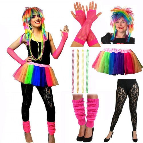 Neon tutu skirt leg - tutu,