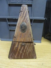 ANTIQUE METRONOME GERMAN OAK
