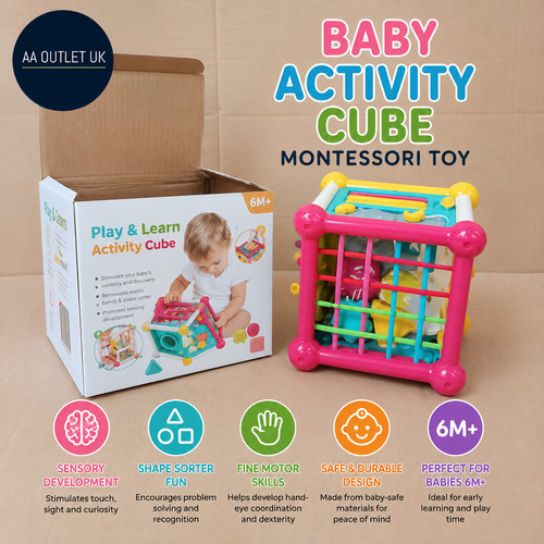 Baby activity cube - 1,