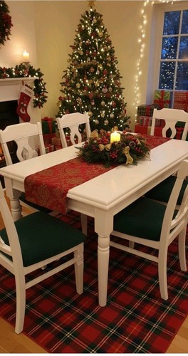 Large farmhouse style dining - large,