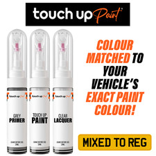 Touch Up Car Paint Pen Mixed By Registration Vehicle Reg Primer & Lacquer Set