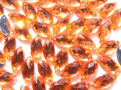 Orange 9x20 marquise - 9x20, mm