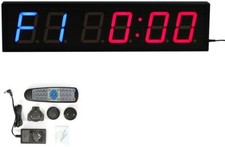 LED Interval Timer Gym Wall Clock Countdown For Training Fitness Crossfit 2.3"