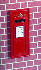 Dolls House Red Wall Mounting Victorian Post Box 1:12 Scale Miniature 694 tumdee