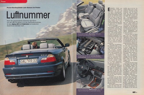 2001 bmw alpina - 2001, b3