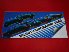 1983 Talbot Samba Convertible