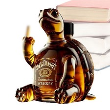Turtle Whiskey Bottle 2025 Unique Animal Glass Whiskey Bottle Decanter Good Gift