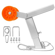Uimoso Adjustable Boat Trailer Winch Stand with Roller for Secure Mounting