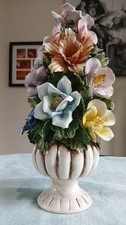 Capodimonte Flowers In Vase 14