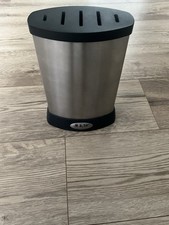 Global Knife Block For 5 Knives (knives Not Included) Japan Stainless Steel