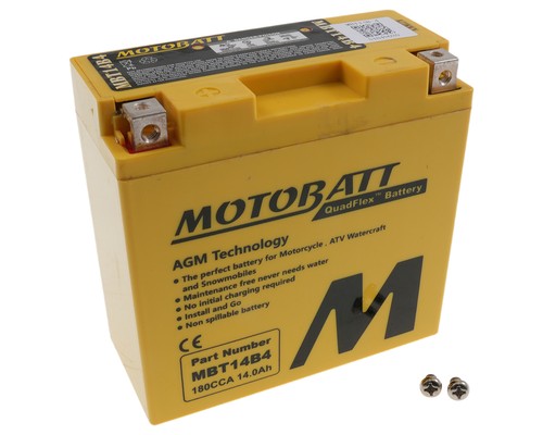 Battery 13ah motobatt mbt14b4 - 13ah,