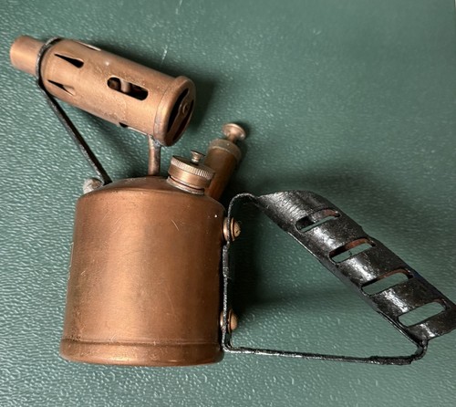 Vintage paraffin blow lamp - paraffin,