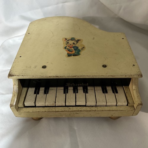 Vintage wooden toy baby - wooden,