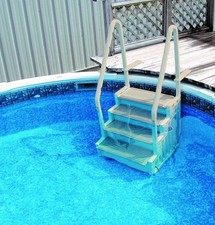 Confer Above Ground Pool Steps Gray Confer Plastics (STEP-1-X)