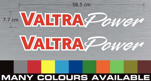 Window decals suit valtra - decals,