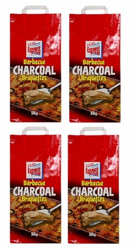5kg bag barbeque - 4x,