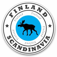 2 x Vinyl Stickers 7.5cm -