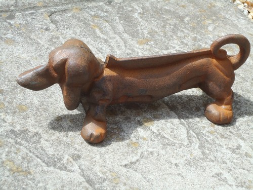 Dachshund dog boot scraper - ,