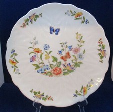Vintage Aynsley Cottage Garden Cake Serving Plate 10.5"  (27cm)