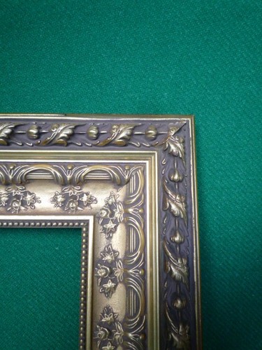 Vintage ornate gilt picture - vintage,
