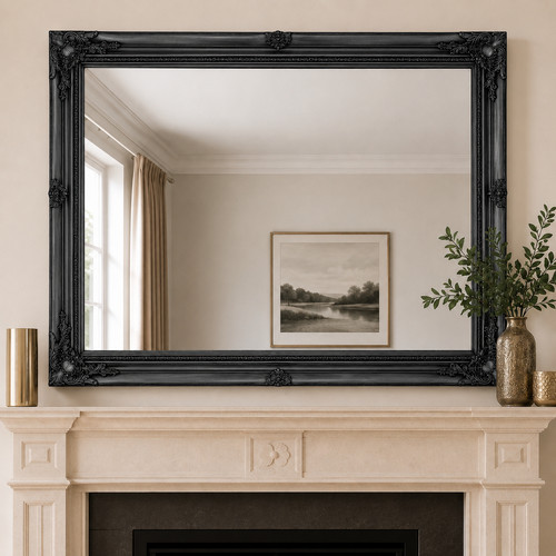 Black extra large antique - black,