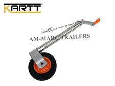 Jockey Wheel Heavy Duty Kartt Ribbed 48mm Replacement Ifor Williams Trailers