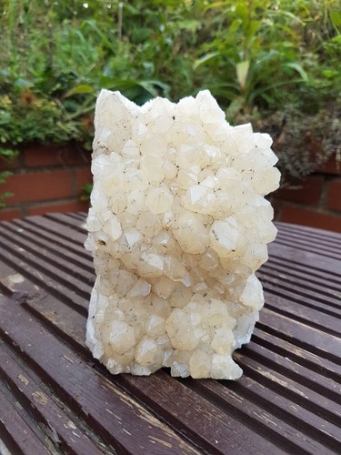 Natural citrine crystal geode - citrine,