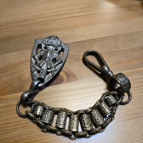 Antique masonic metal - antique, knights