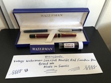 Waterman Laureat Marble Red