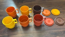 Vintage Tupperware Cups x 6 -