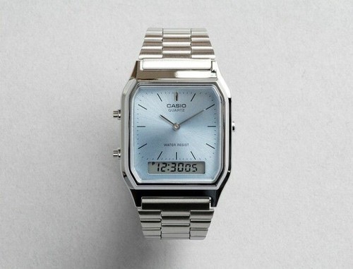 Casio standard 230a - aq-230a-2a1, ice