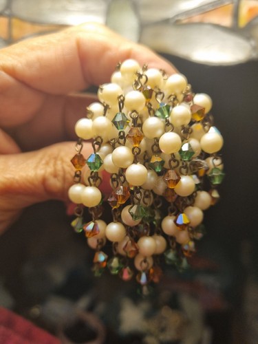 Vintage faux pearl - faux, and