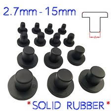 2.7mm - 15mm Solid Hole Plug