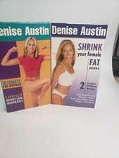 Lot of 2 Denise Austin VHS