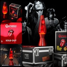 Mathmos x Rolling Stones Limited Edition 1000 Astro Lava Lamp Red - New & Boxed