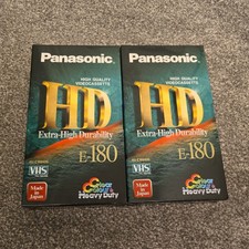 2 x Panasonic HD-VHS Blank