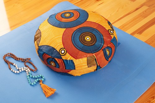 Meditation cushion filled with - meditation,
